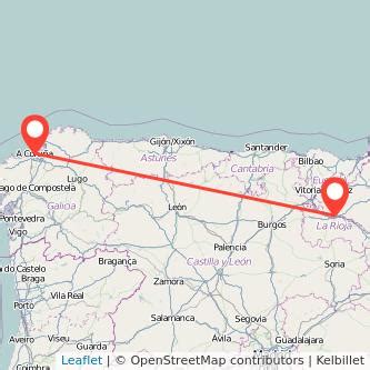 logroño a coruña|Como llegar de Logroño a A Coruña